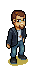 Pixel version of Andrew, courtesy of Miguel Sternberg